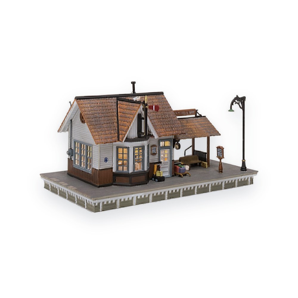 Woodland Scenics O Scale The Depot, Built-Up