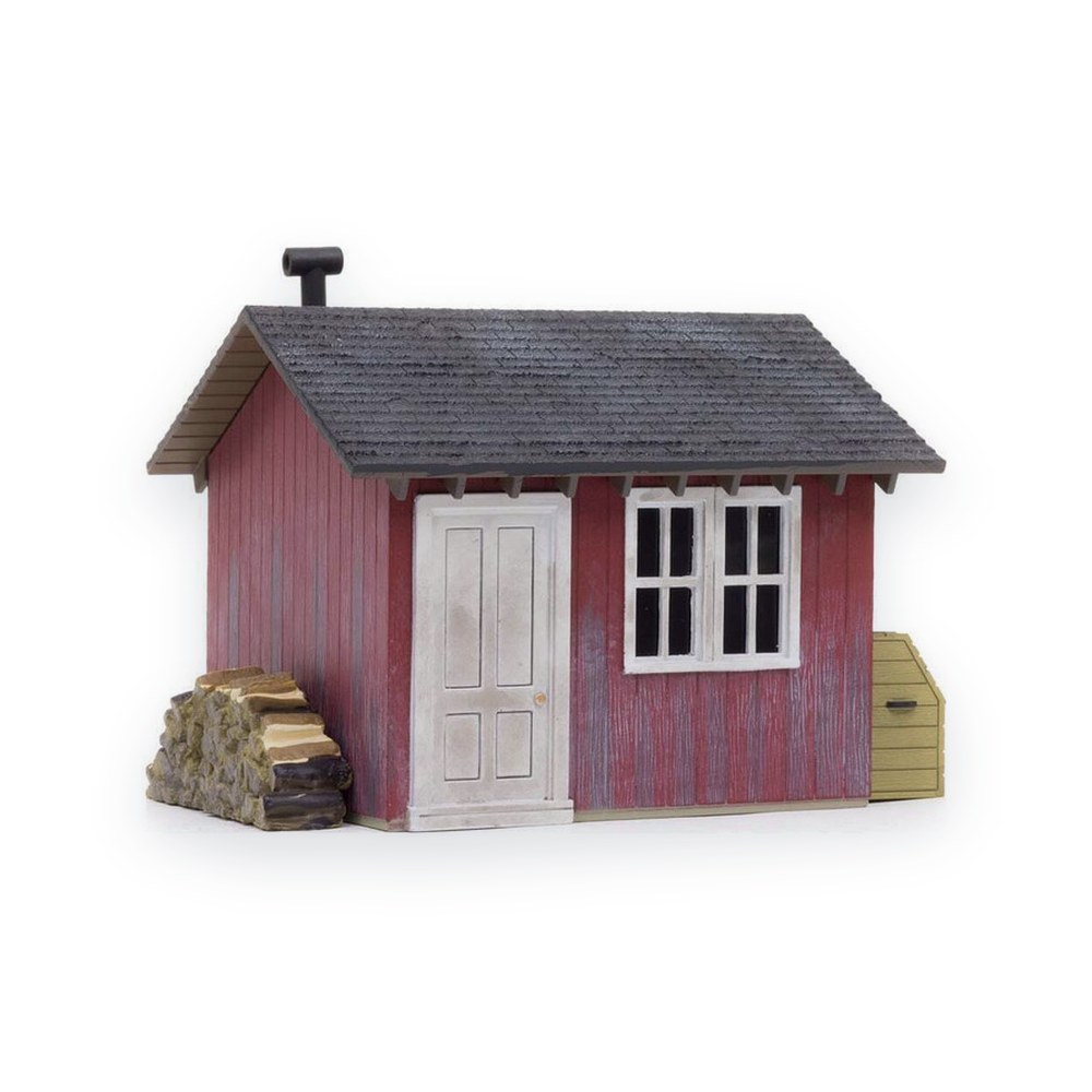 Woodland Scenics O Scale Work Shed, Built-Up