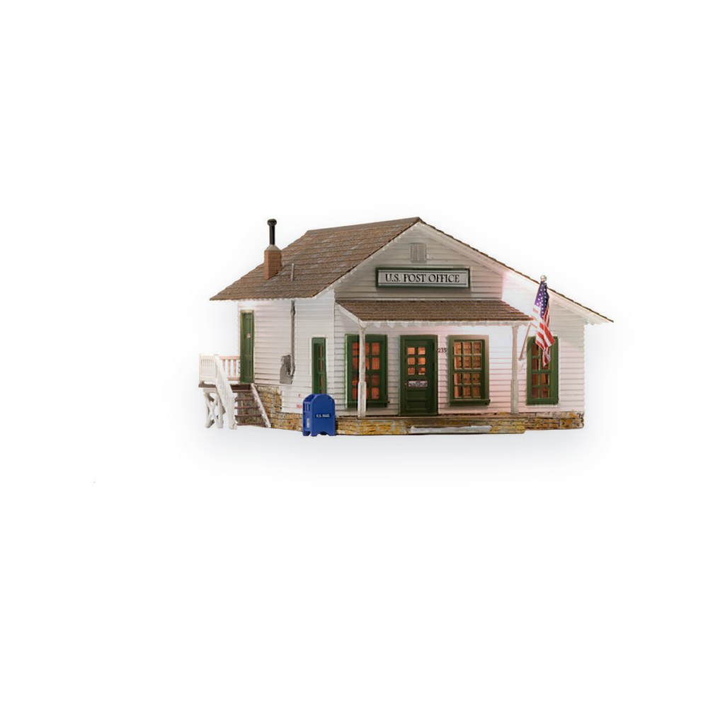 Woodland Scenics O Scale Letters Parcels & Post, Built-Up