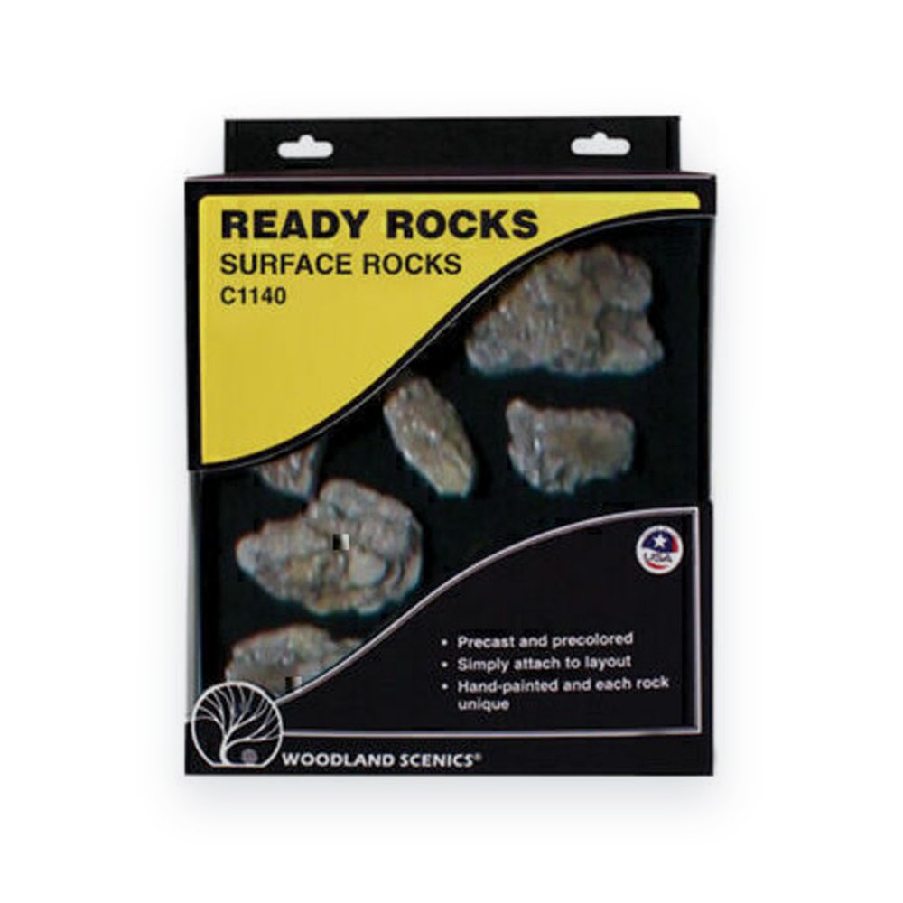 Woodland Scenics Ready Rocks, Surface Rocks