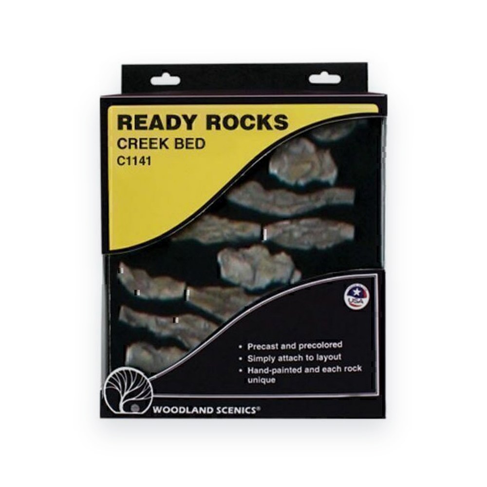 Woodland Scenics Ready Rocks, Creek Bed Rocks