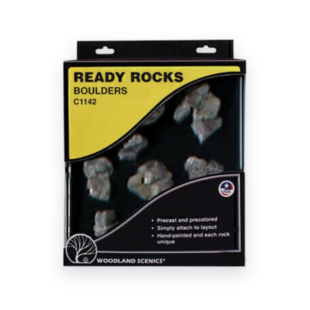 Woodland Scenics Ready Rocks, Boulder Rocks