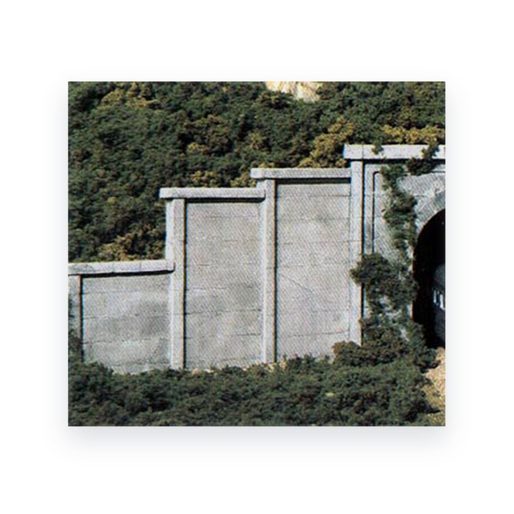 Woodland Scenics N Scale Retaining Wall, Concrete 6