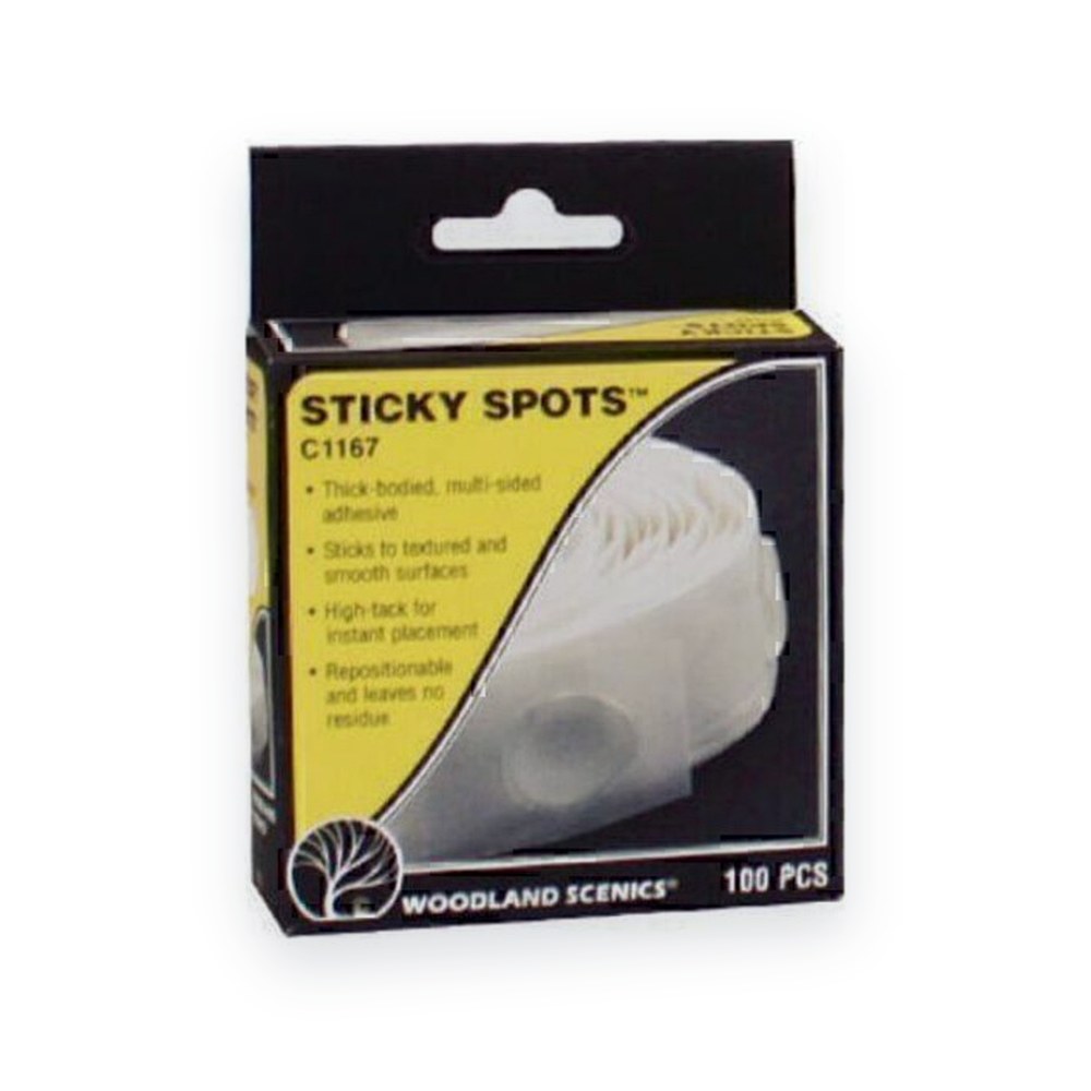 Woodland Scenics Sticky Spots (100), WOOC1167