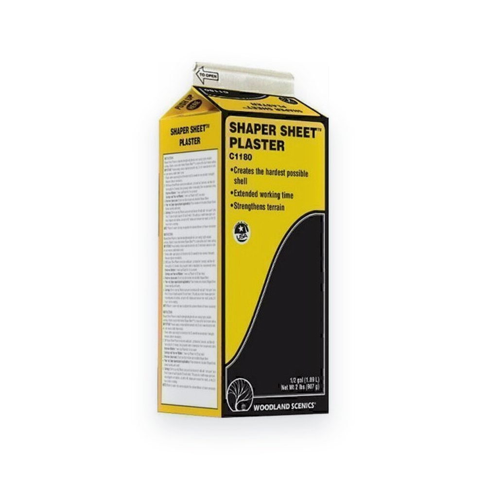 Woodland Scenics Shaper Sheet, Plaster