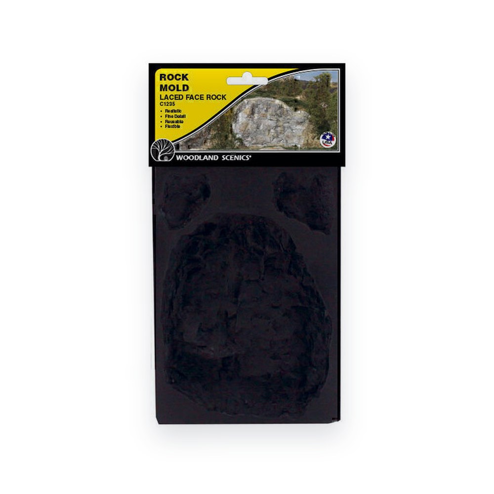 Woodland Scenics Rock Form, Laced Face Rock