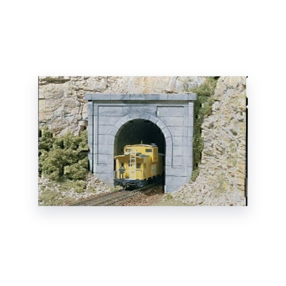 Woodland Scenics HO Single Tunnel Portal, Concrete