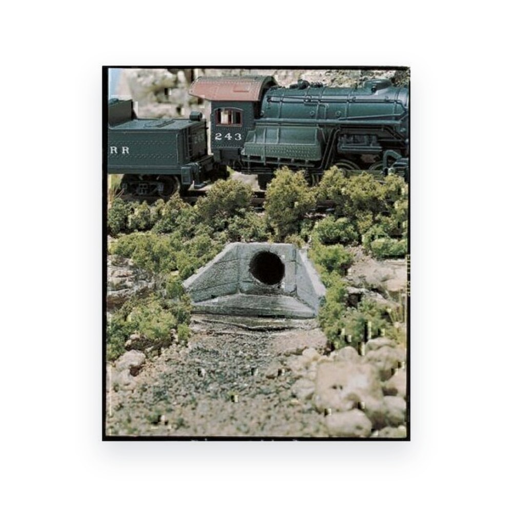 Woodland Scenics HO Culvert, Concrete, 2