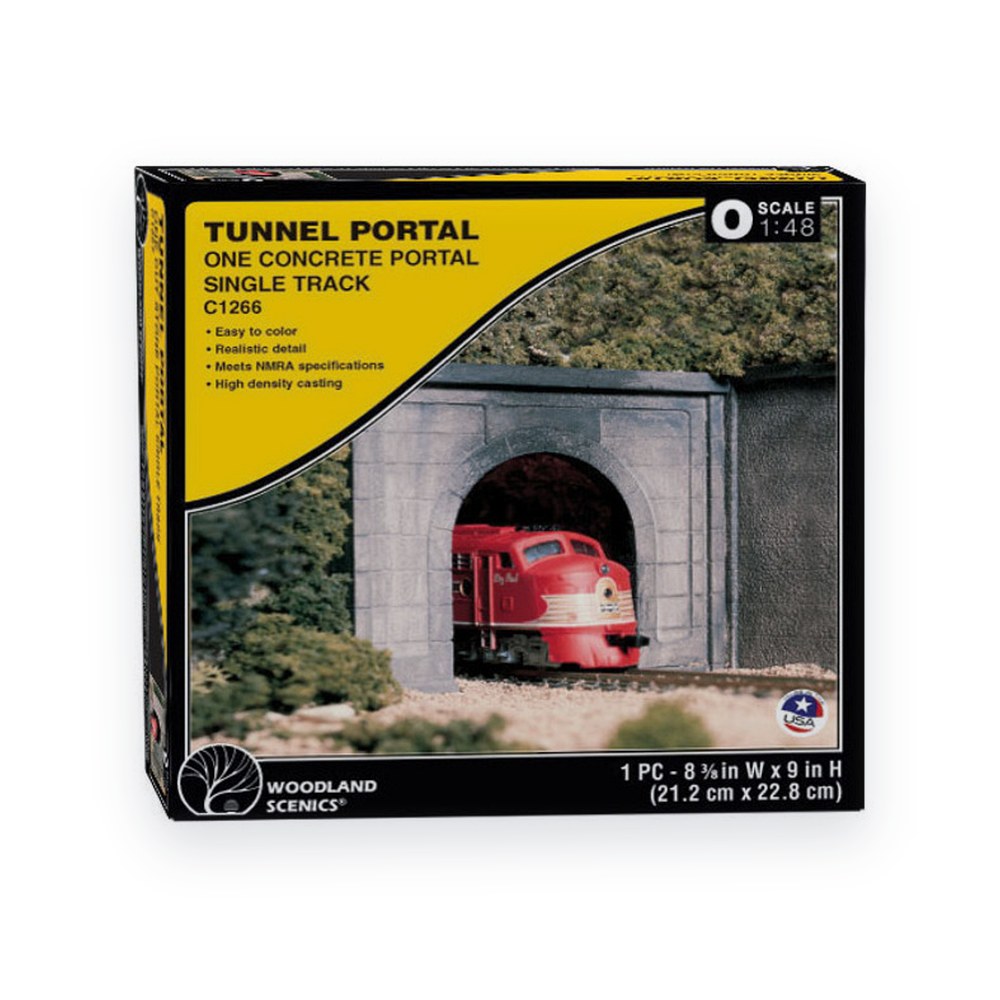 Woodland Scenics O Tunnel Portal, Concrete