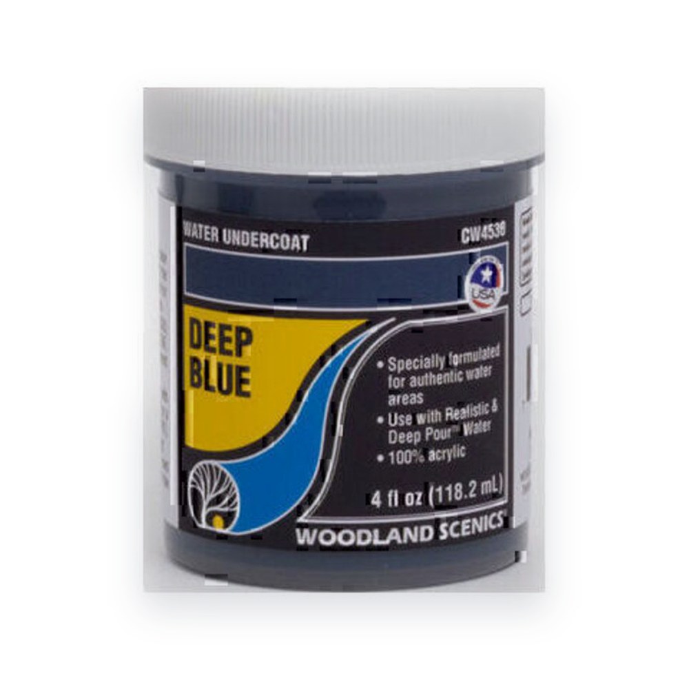 Woodland Scenics Water Undercoat, Deep Blue