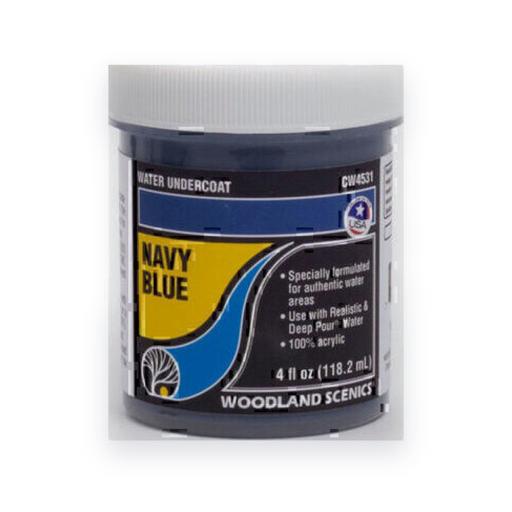 Woodland Scenics Water Undercoat, Navy Blue