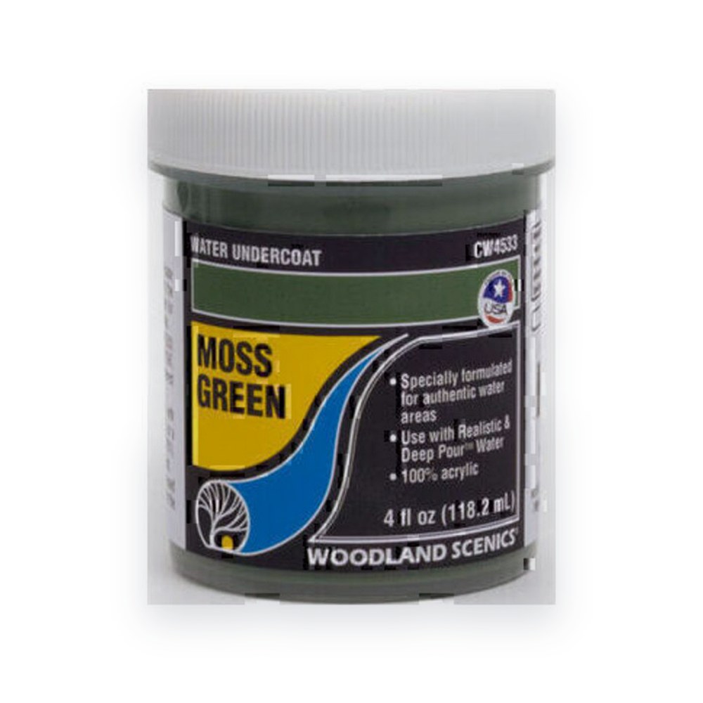 Woodland Scenics Water Undercoat, Moss Green