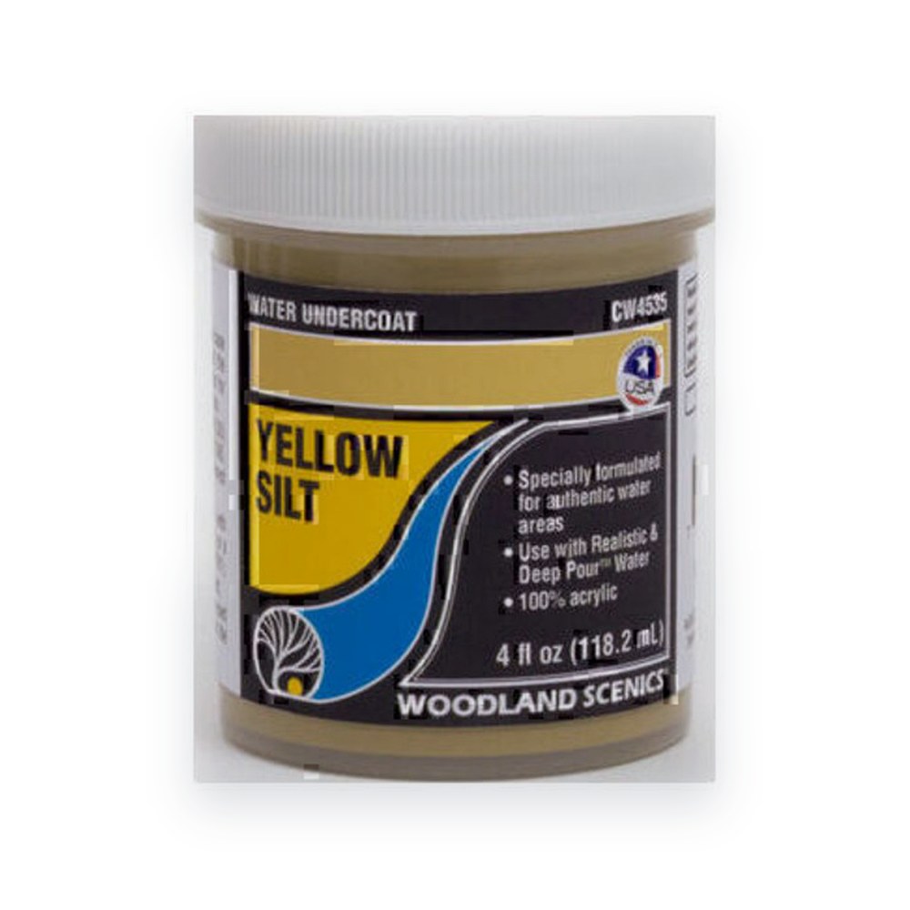 Woodland Scenics Water Undercoat, Yellow Silt