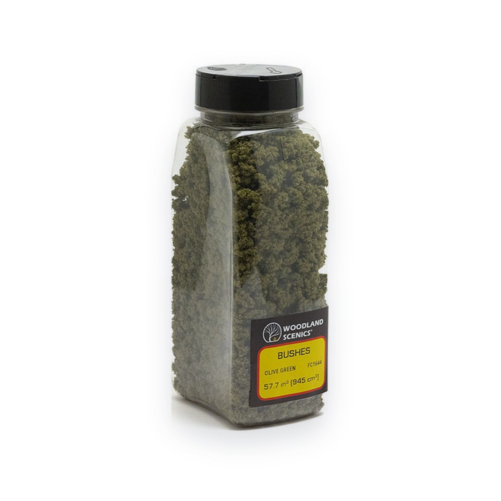 Woodland Scenics Bushes Shaker, Olive, 50 cu. in.
