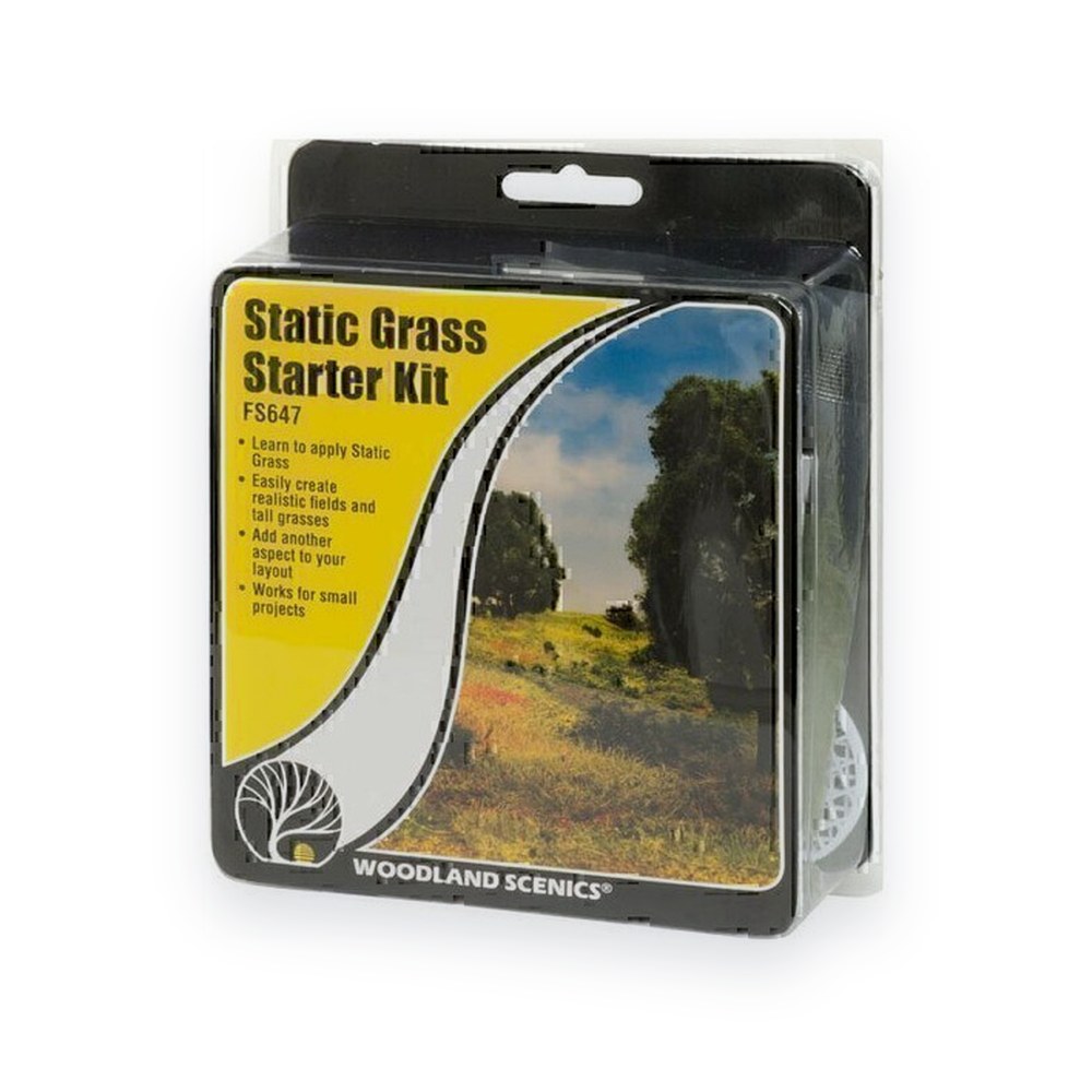 Woodland Scenics Static Grass Starter Kit
