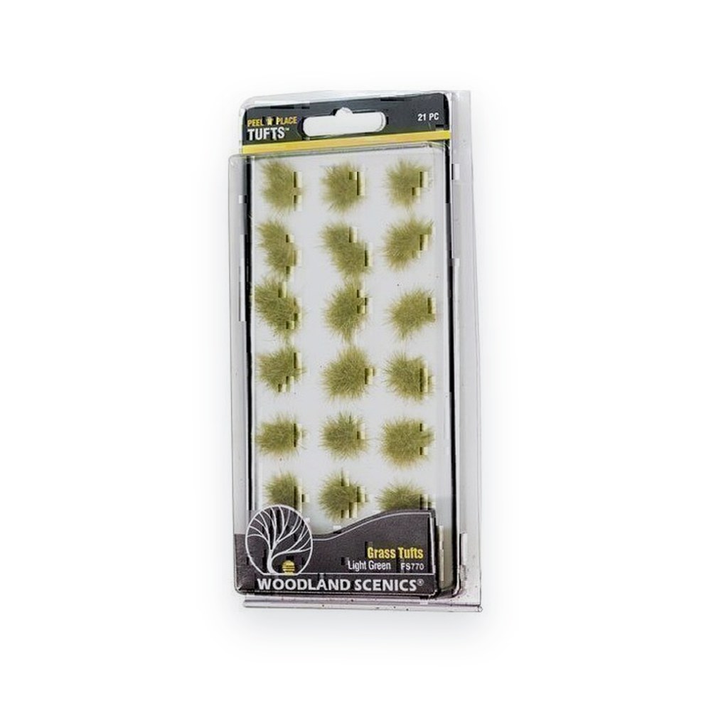 Woodland Scenics Grass Tufts, Light Green