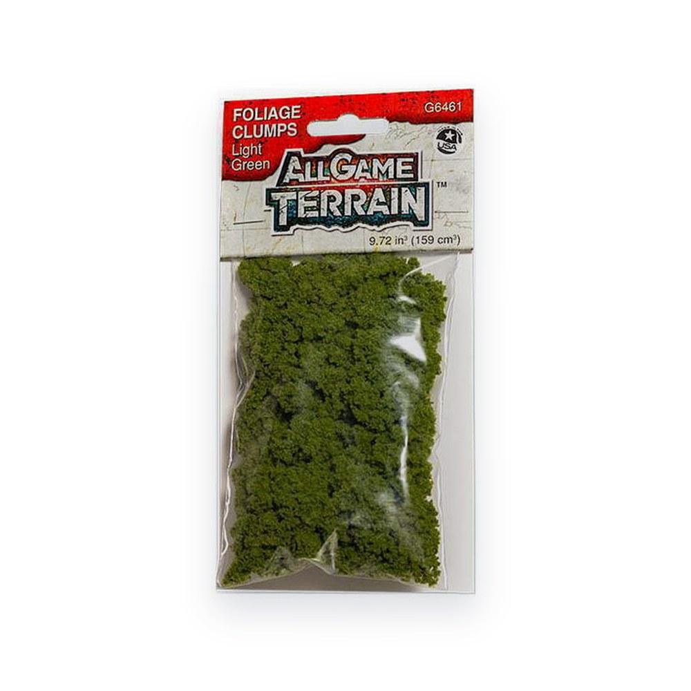 Woodland Scenics Foliage Clumps, Light Green, All Game Terrain