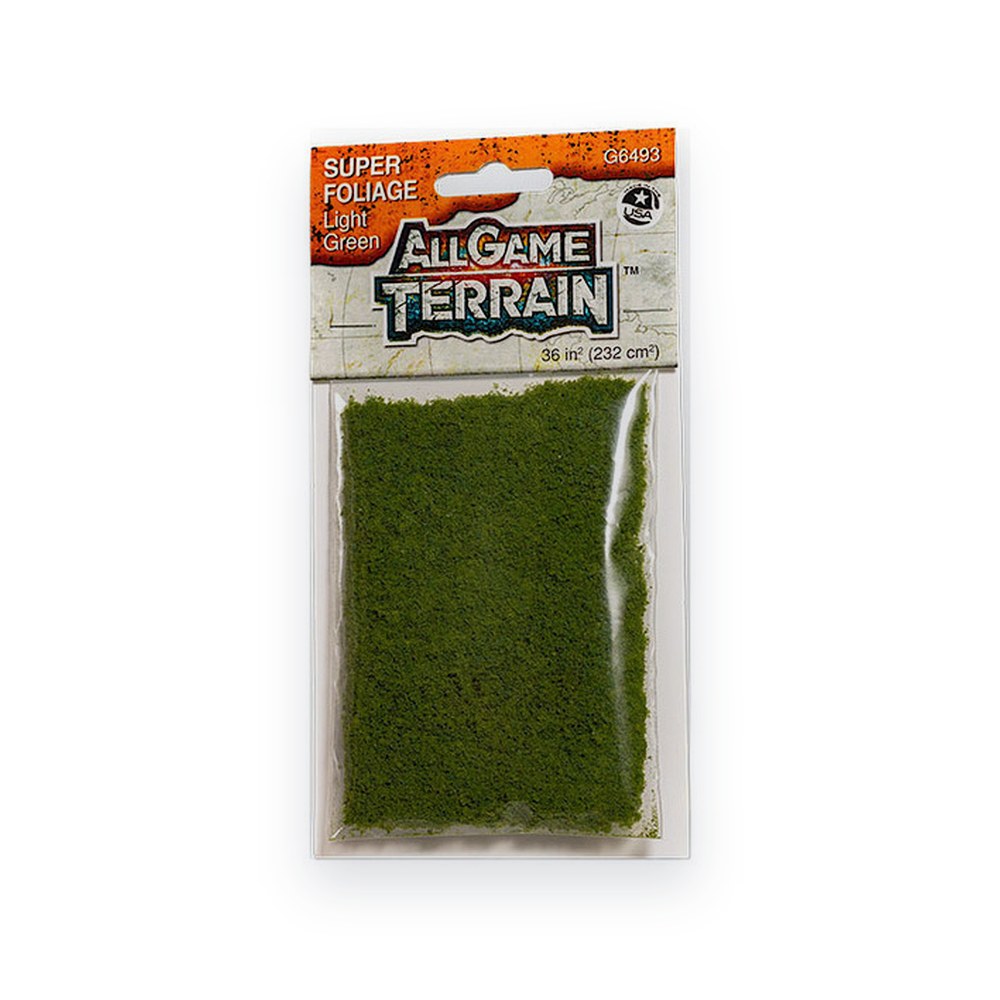 Woodland Scenics Super Foliage, Light Green, All Game Terrain