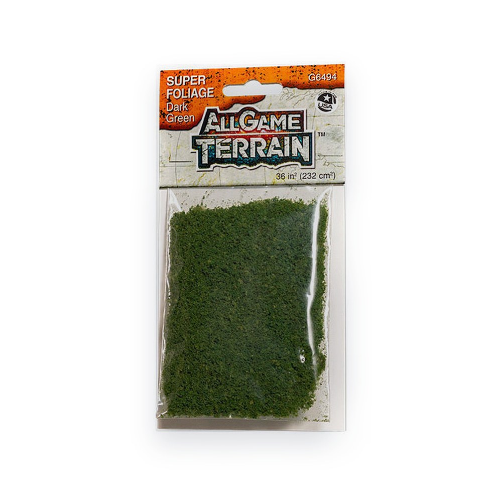 Woodland Scenics Super Foliage, Dark Green, All Game Terrain