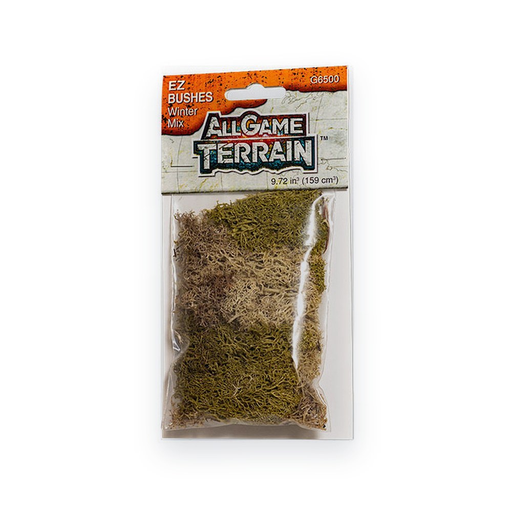 Woodland Scenics EZ Bushes, Winter Mix, All Game Terrain