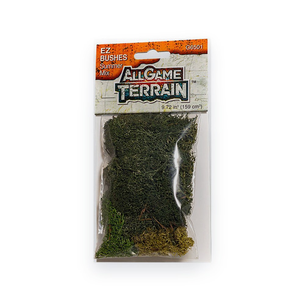 Woodland Scenics EZ Bushes, Summer Mix, All Game Terrain