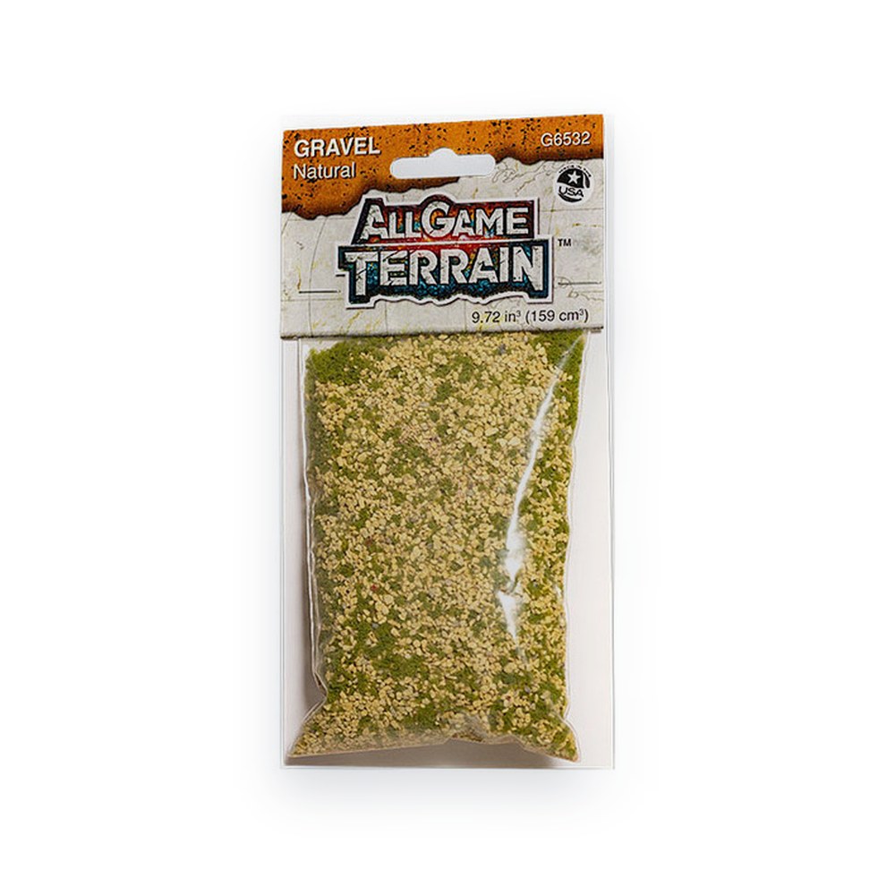 Woodland Scenics Gravel, Natural, All Game Terrain