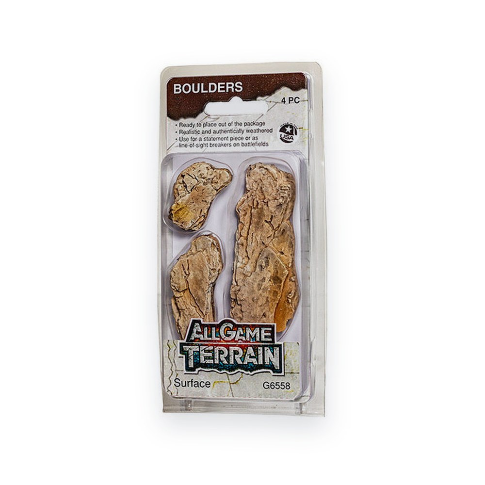 Woodland Scenics Surface Boulders, All Game Terrain
