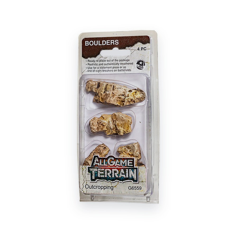 Woodland Scenics Outcropping Boulders, All Game Terrain