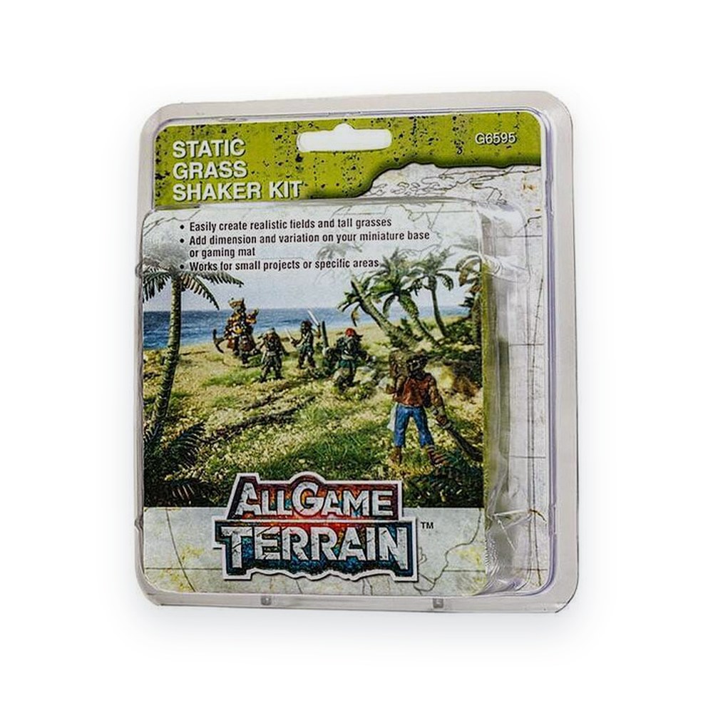 Woodland Scenics Static Grass Shaker Kit, All Game Terrain