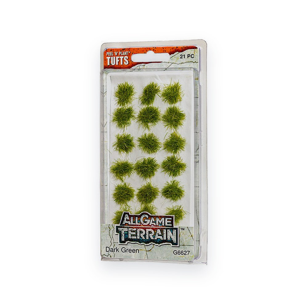 Woodland Scenics Tufts, Dark Green, All Game Terrain
