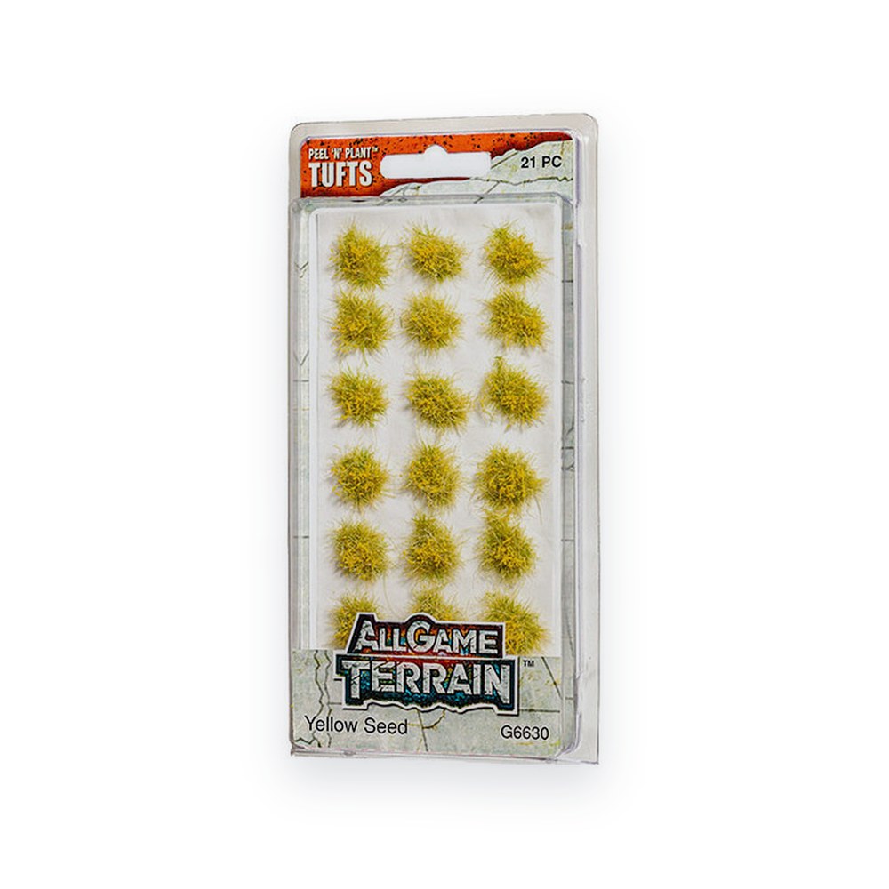 Woodland Scenics Seed Tufts, Yellow, All Game Terrain