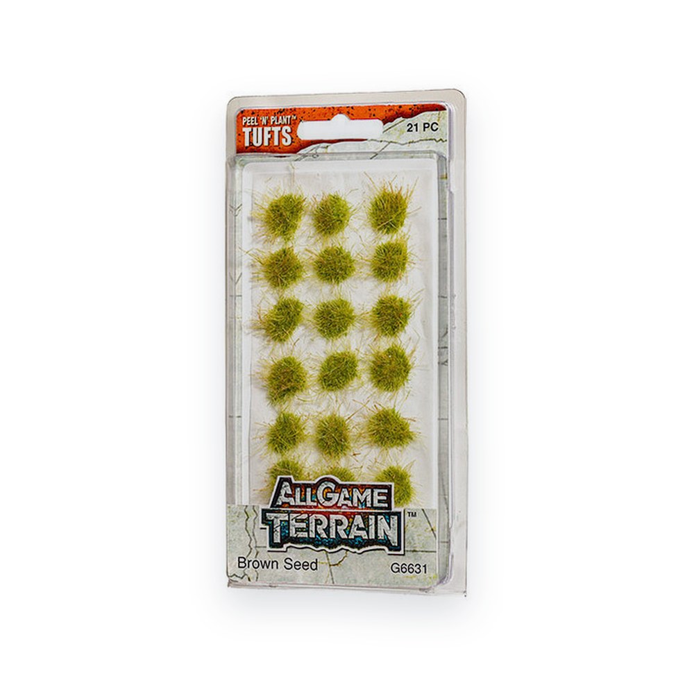 Woodland Scenics Seed Tufts, Brown, All Game Terrain