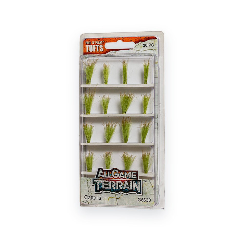 Woodland Scenics Cattails Tufts, All Game Terrain