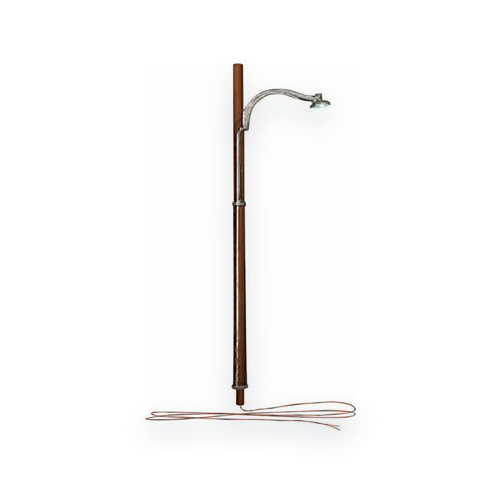 Woodland Scenics WOOJP5638 Street Lights, Wooden Pole, N