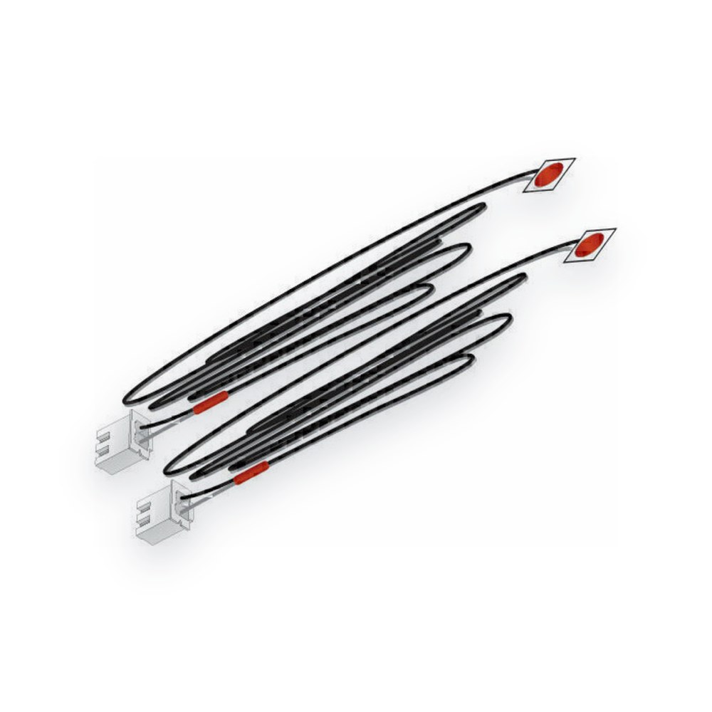 Woodland Scenics Stick-On LED Lights, Red