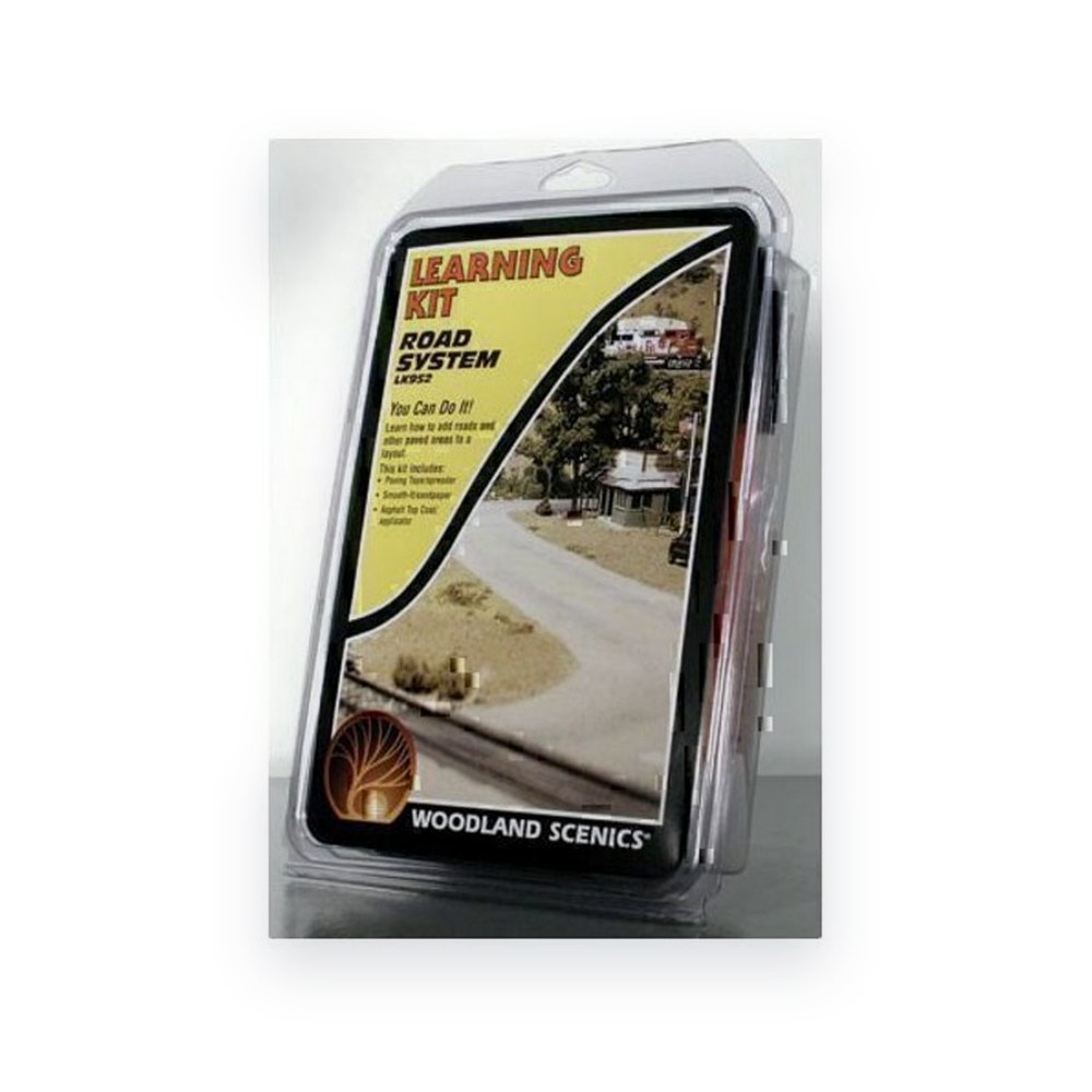 Woodland Scenics Roads & Pavement, Learning Kit