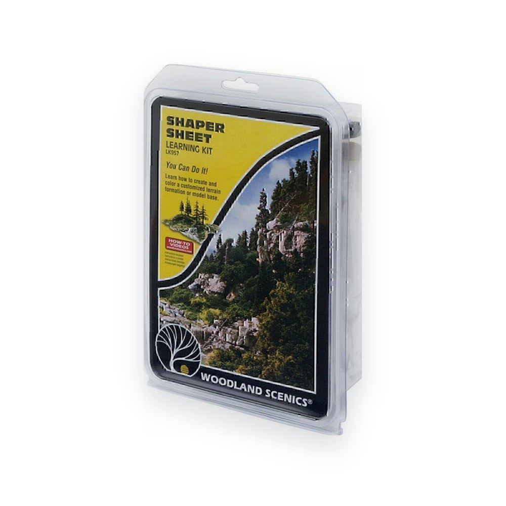 Woodland Scenics Shaper Sheet, Learning Kit