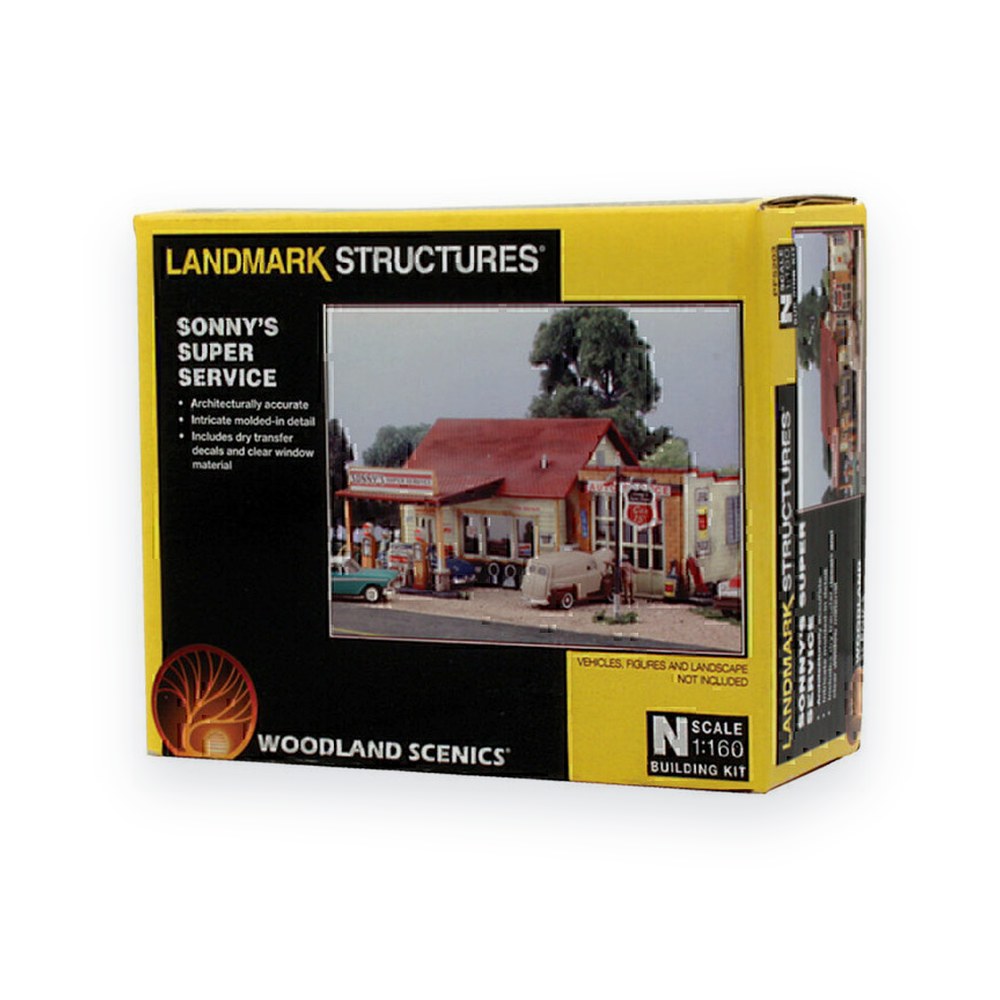 Woodland Scenics N Scale Sonny s Super Service Kit