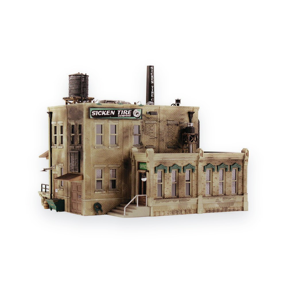 Woodland Scenics N Scale Sicken Tire Company Kit