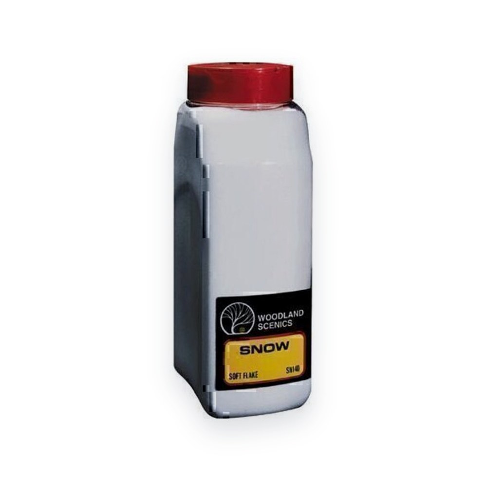 Woodland Scenics Soft Flake Snow Shaker, 50 Cu. In.