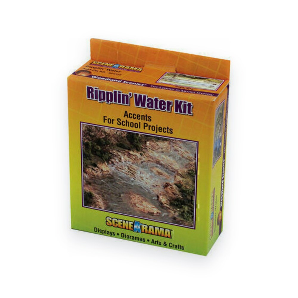 Woodland Scenics Scene-A-Rama Water Kit, Ripplin' Water