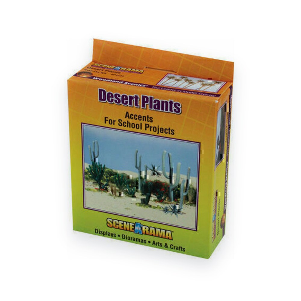 Woodland Scenics Scene-a-Rama Plants, Desert