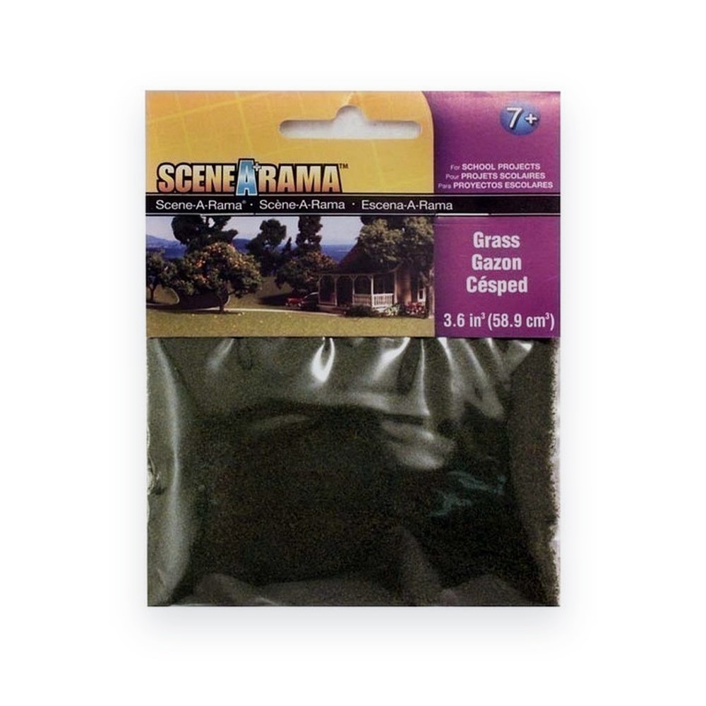 Woodland Scenics Scene-a-Rama Scenery Bag, Grass, 2oz