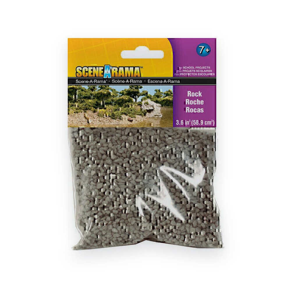 Woodland Scenics Scene-A-Rama Scenery Bag, Rocks, 2oz