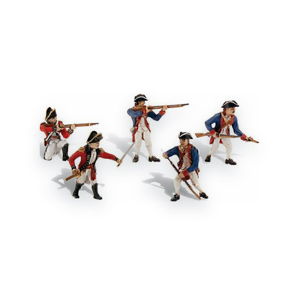 Woodland Scenics Scene-a-Rama Scene Setters, Revolutionary Soldiers
