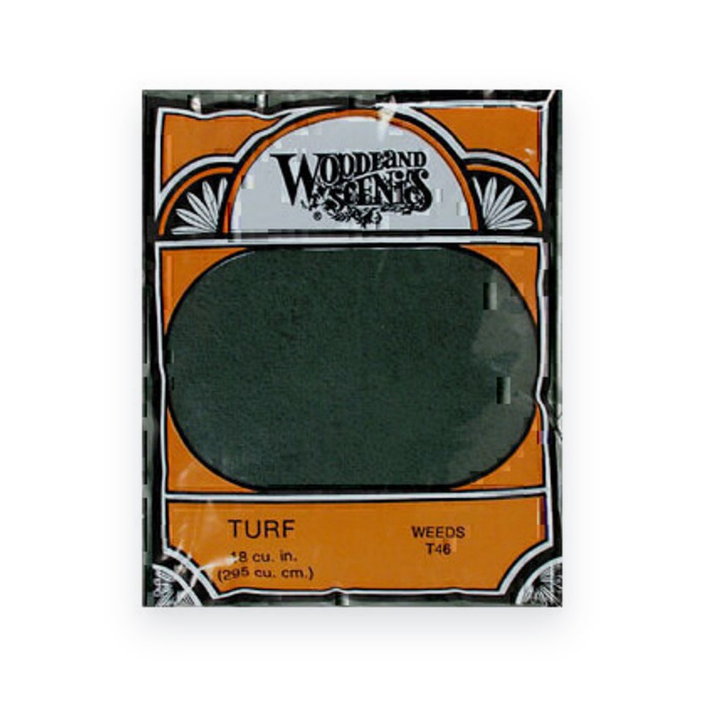 Woodland Scenics Fine Turf Bag, Weeds, 18 cu. in.