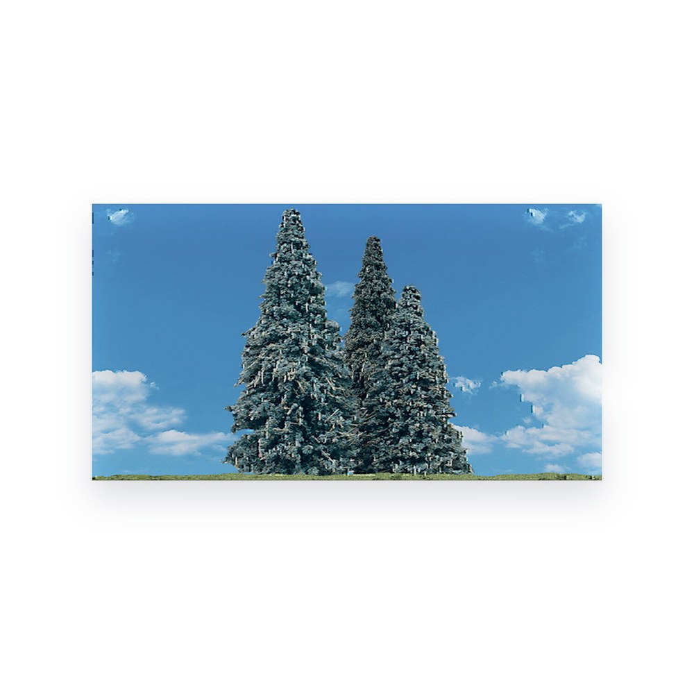 Woodland Scenics Classics Tree, Blue Needle, 2.5-4, 5