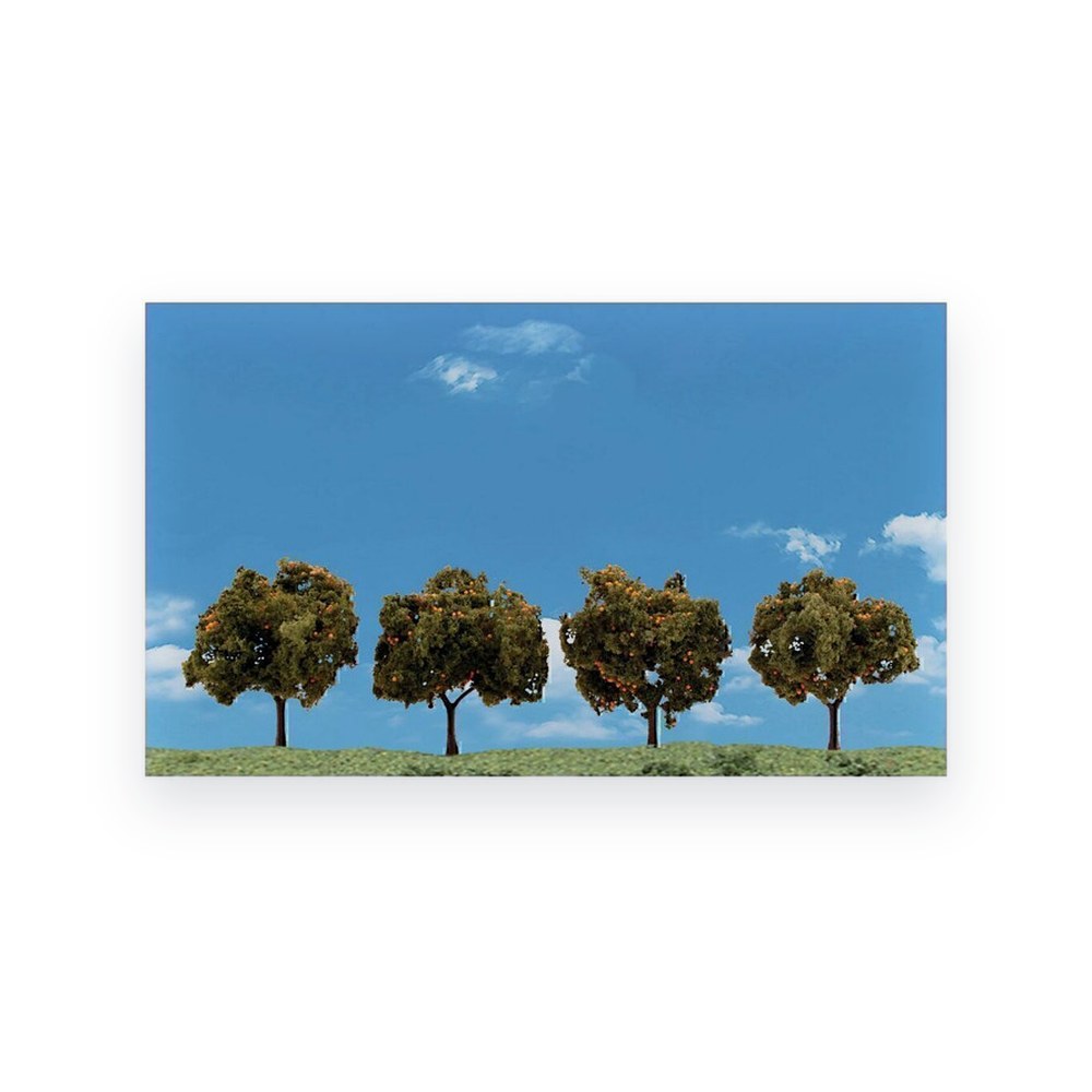 Woodland Scenics Classics Tree, Orange, 2-3, (4)